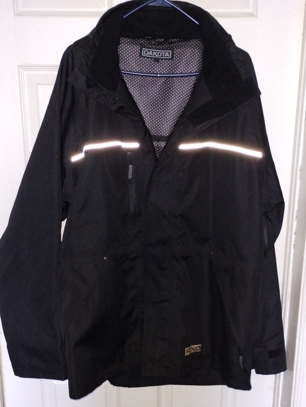 Dakota Men's Black Reflective Jacket 2XL